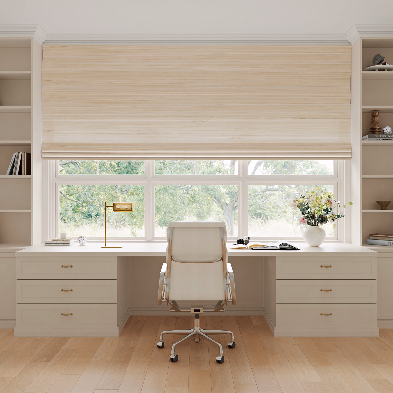Reduce Energy Bills with Woven Wood Shades image